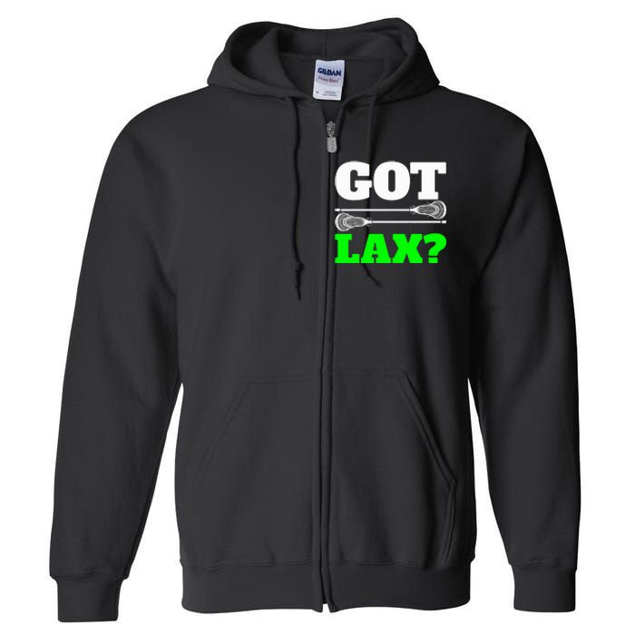 Got Lax Lacrosse Full Zip Hoodie