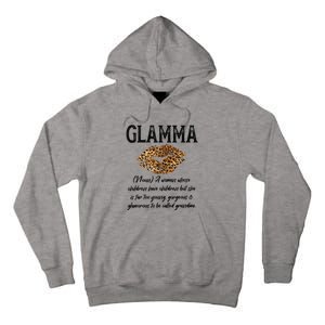 Glamma Leopard Lips Kiss GlamMa Description Mother's Day Tall Hoodie