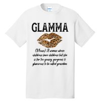 Glamma Leopard Lips Kiss GlamMa Description Mother's Day Tall T-Shirt