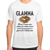 Glamma Leopard Lips Kiss GlamMa Description Mother's Day Adult ChromaSoft Performance T-Shirt