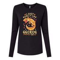 Gecko Lizard Leopard Geckos Terraristic Womens Cotton Relaxed Long Sleeve T-Shirt