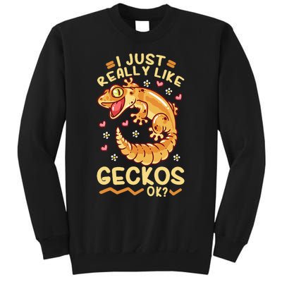 Gecko Lizard Leopard Geckos Terraristic Sweatshirt