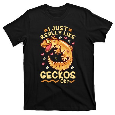 Gecko Lizard Leopard Geckos Terraristic T-Shirt