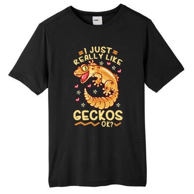 Gecko Lizard Leopard Geckos Terraristic Tall Fusion ChromaSoft Performance T-Shirt