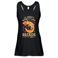 Gecko Lizard Leopard Geckos Terraristic Ladies Essential Flowy Tank