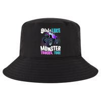 Girls Like Monster Trucks Too! Cool Comfort Performance Bucket Hat