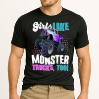 Girls Like Monster Trucks Too! Cooling Performance Crew T-Shirt