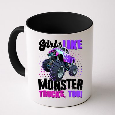 Girls Like Monster Trucks Too! Mug