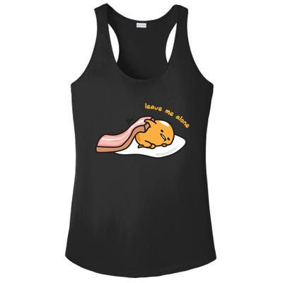 Gudetama Leave Me Alone Bacon Blanket Gift Ladies PosiCharge Competitor Racerback Tank