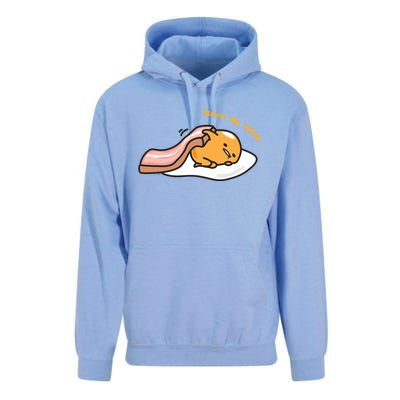 Gudetama Leave Me Alone Bacon Blanket Gift Unisex Surf Hoodie