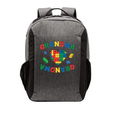 Grandma Lover Master Builder Building Blocks Family Matching Vector Backpack