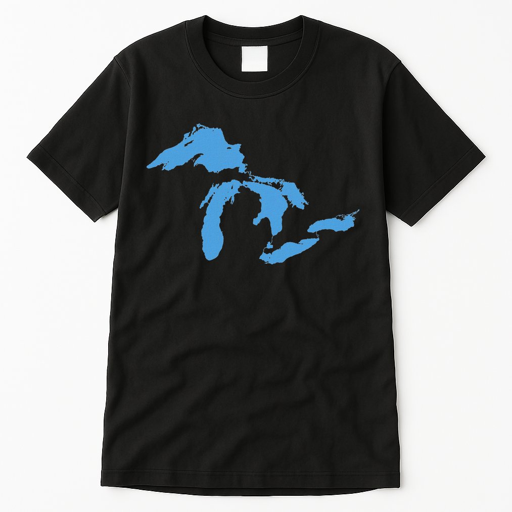 Great Lakes Michigan Tall T-Shirt