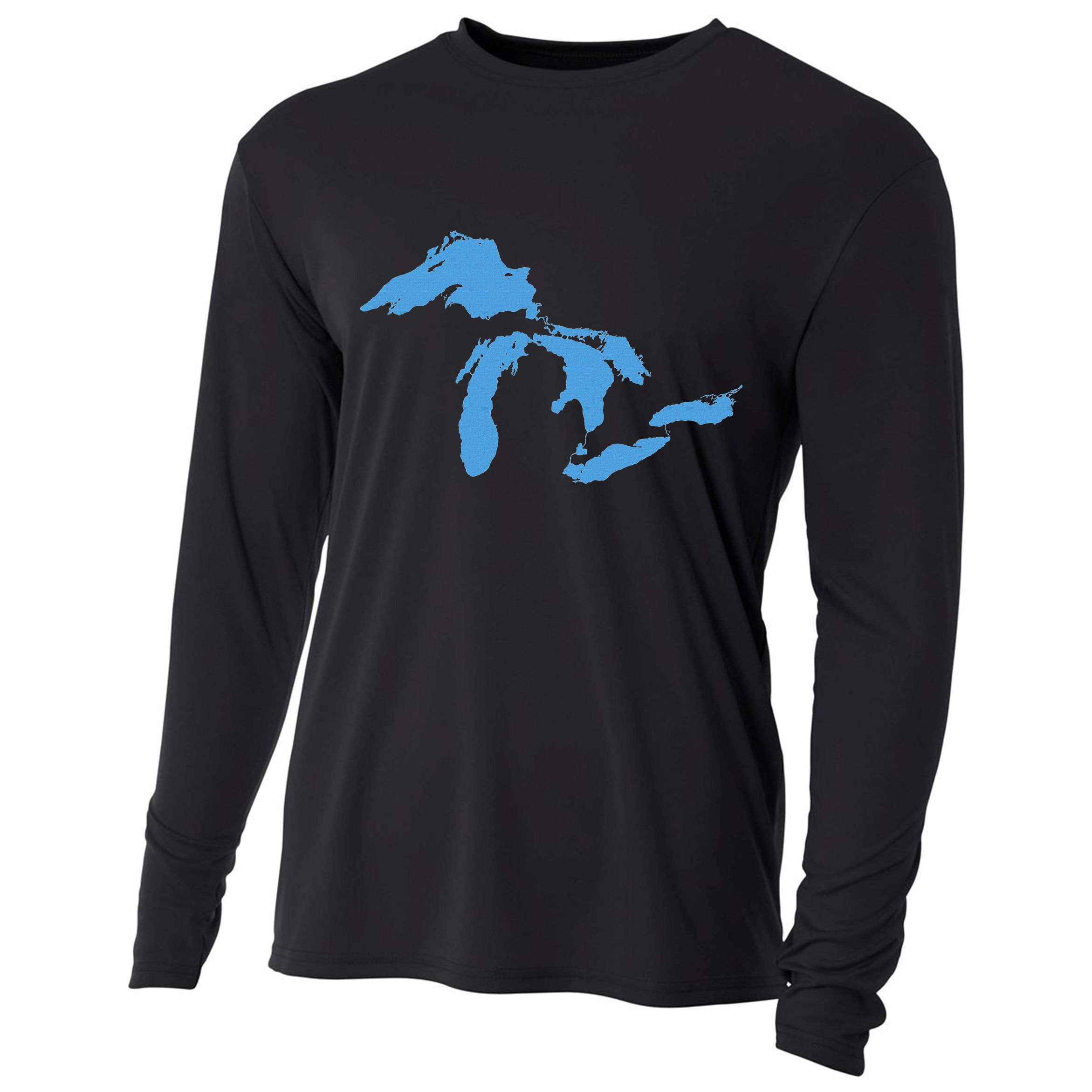 Great Lakes Michigan Cooling Performance Long Sleeve Crew