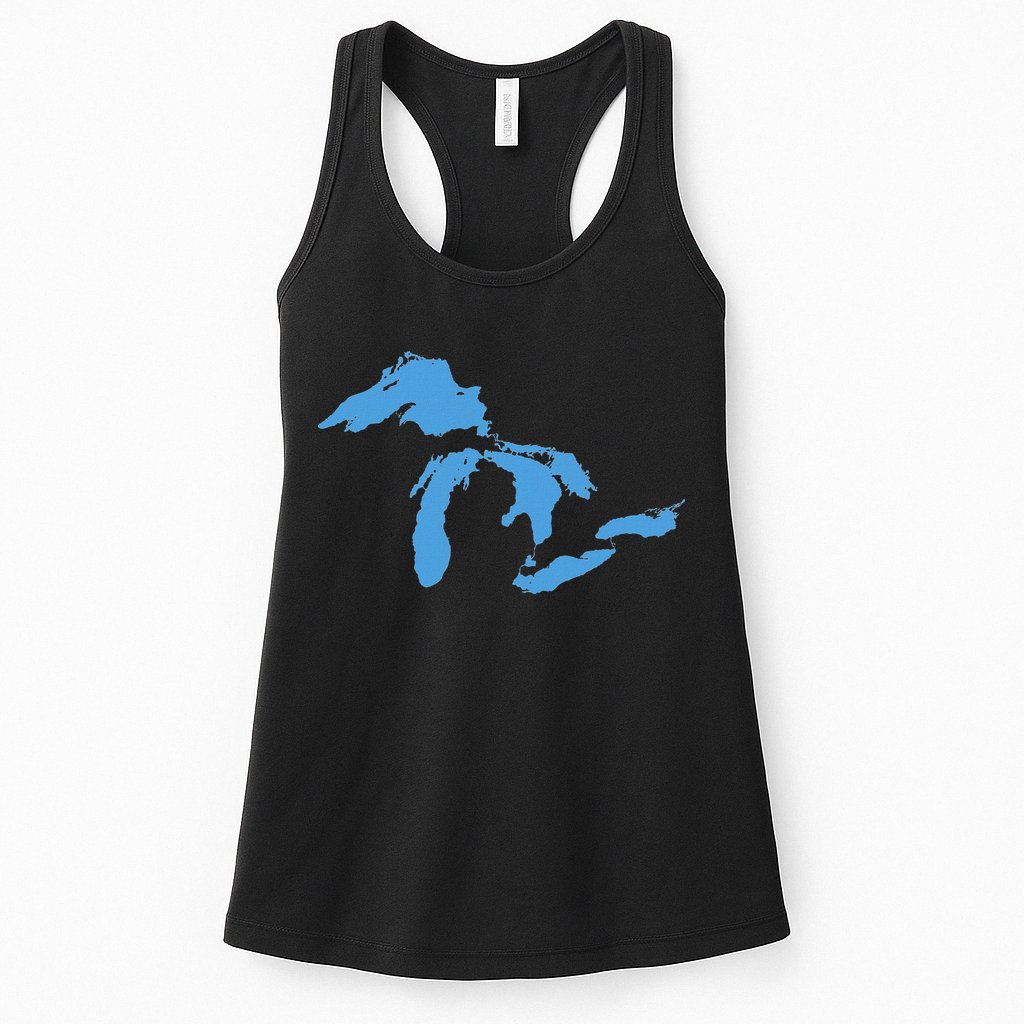 Great Lakes Michigan Womens Tank Top