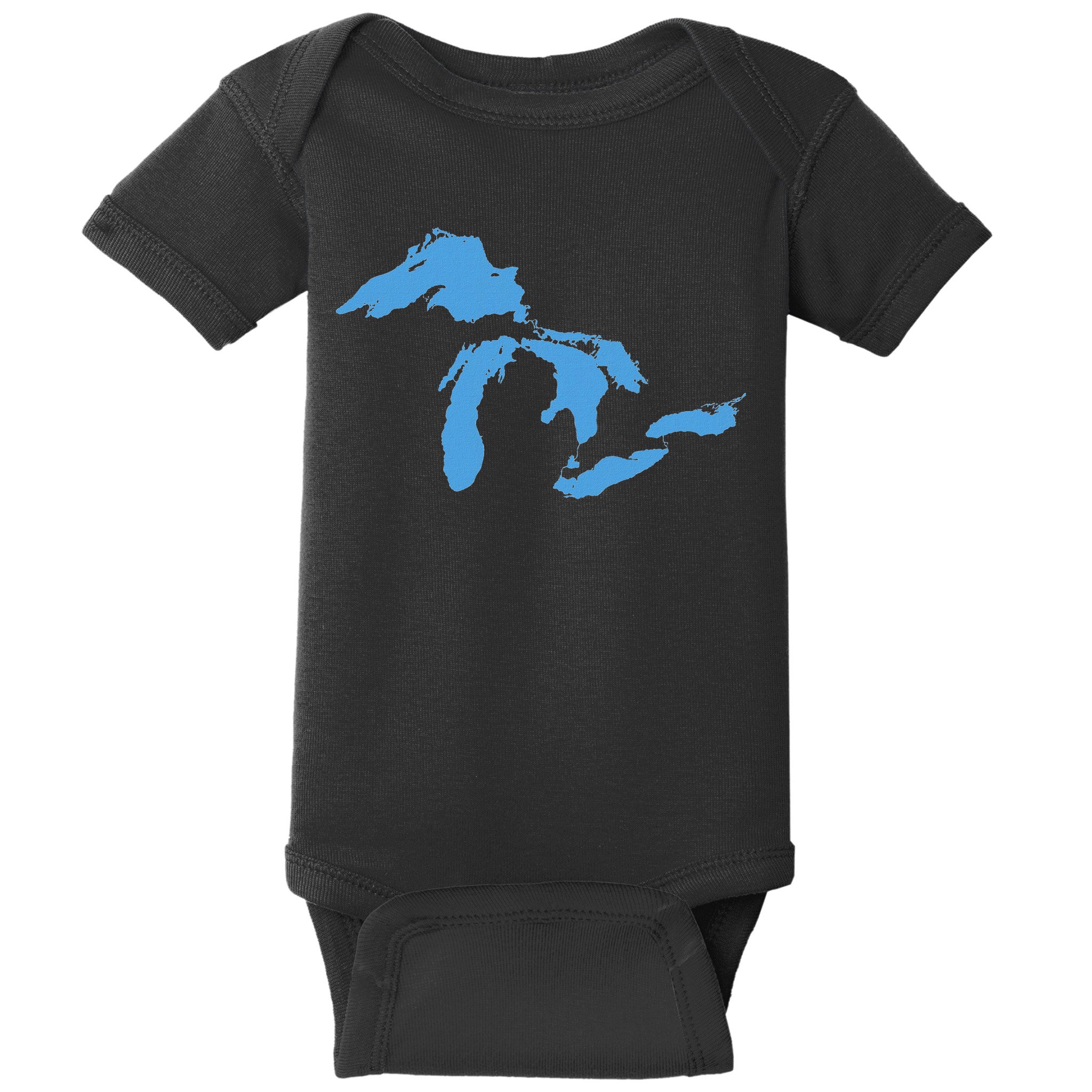 Great Lakes Michigan Baby Bodysuit