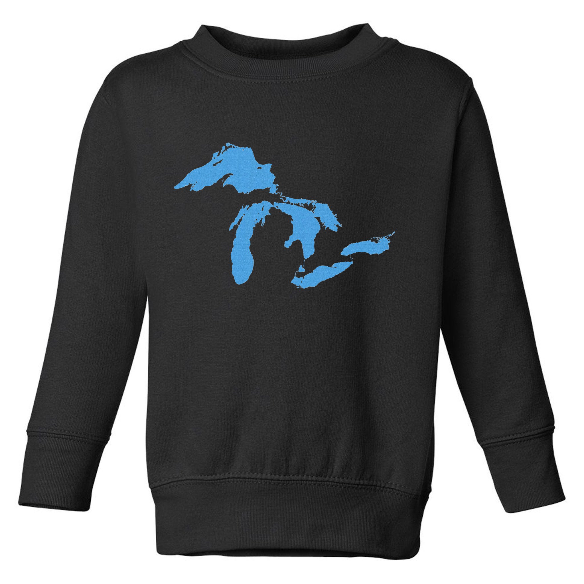 Great Lakes Michigan Toddler Sweatshirt