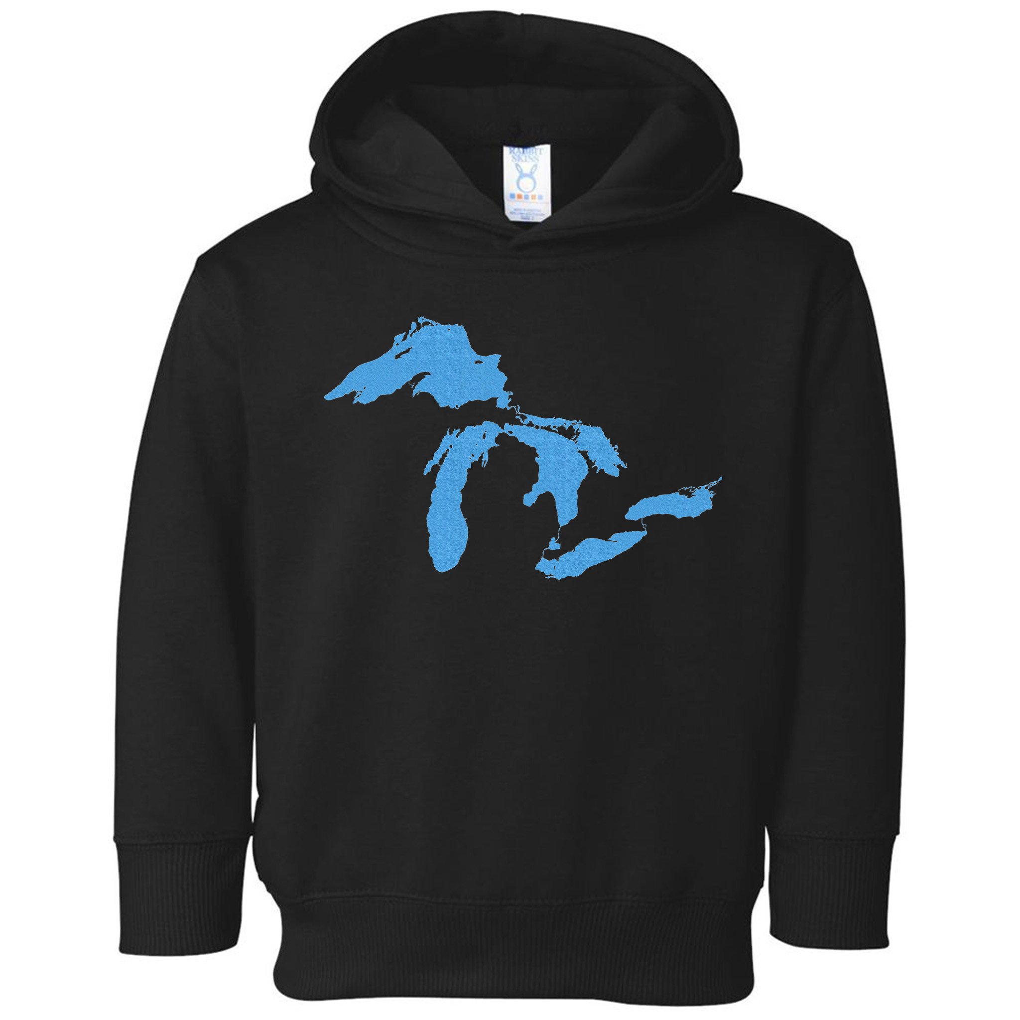 Great Lakes Michigan Toddler Hoodie