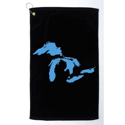 Great Lakes Michigan Golf Towel