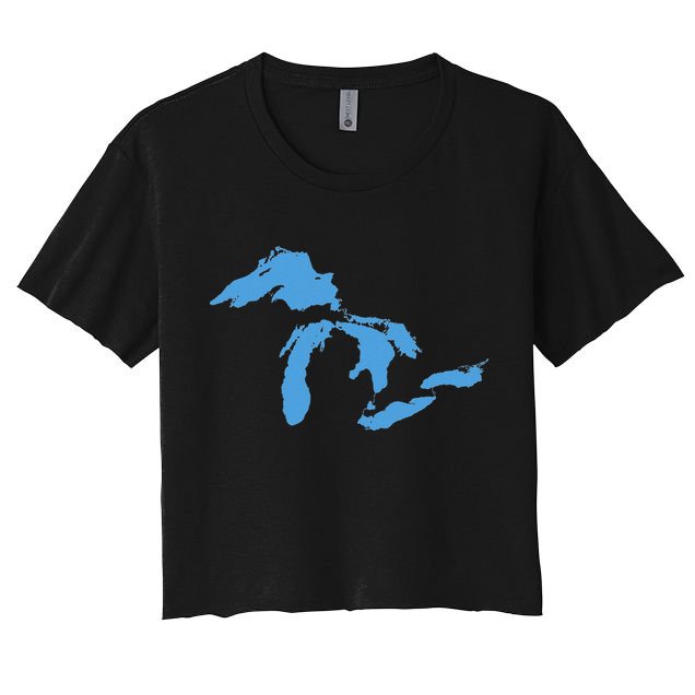 Great Lakes Michigan Crop Top