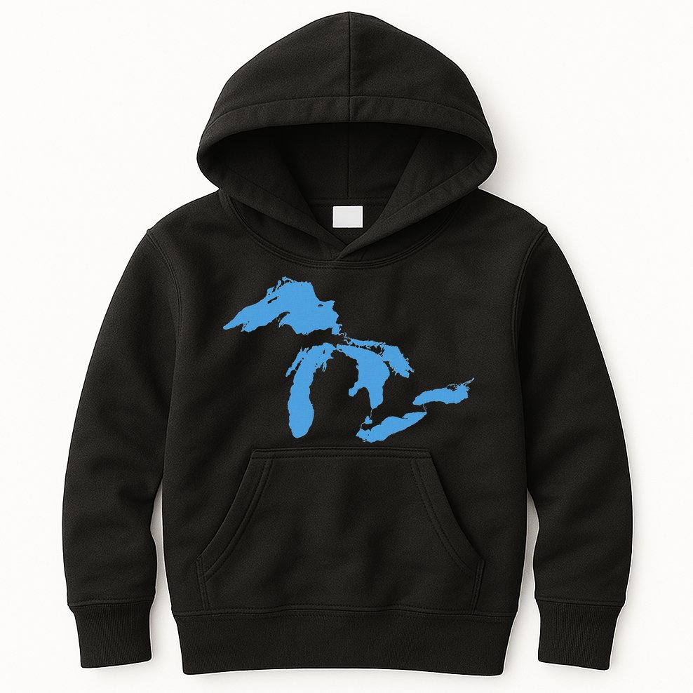 Great Lakes Michigan Kids Hoodie