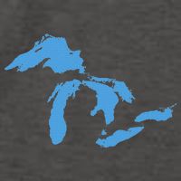 Great Lakes Michigan Vector Backpack