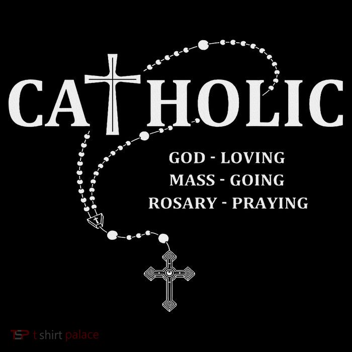 God Loving Mass Going Rosary Praying Catholic Baby Bodysuit