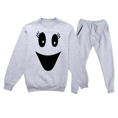 Ghost Last Minute Costume Premium Crewneck Sweatsuit Set