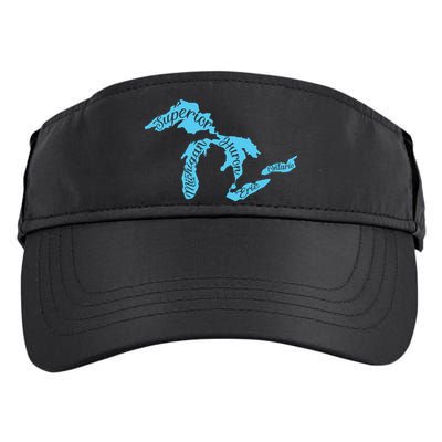 Great Lakes Michigan Detroit Michigan Great Lakes Adult Drive Performance Visor