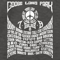 Goose Lake Music Festival Michigan 1970 Vector Backpack