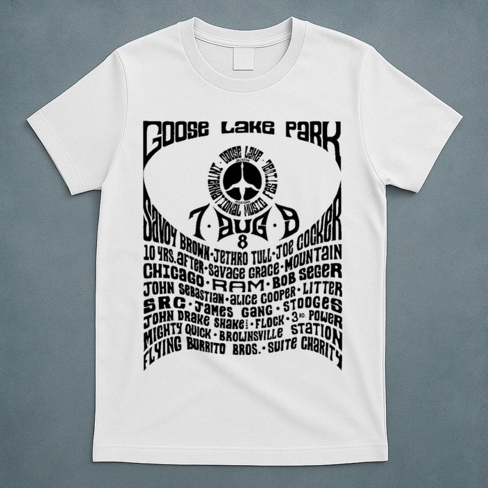 Goose Lake Music Festival Michigan 1970 T-Shirt