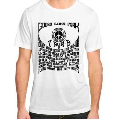 Goose Lake Music Festival Michigan 1970 Adult ChromaSoft Performance T-Shirt