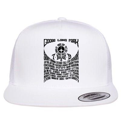 Goose Lake Music Festival Michigan 1970 Flatbill Hat