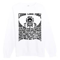 Goose Lake Music Festival Michigan 1970 Premium Crewneck Sweatshirt