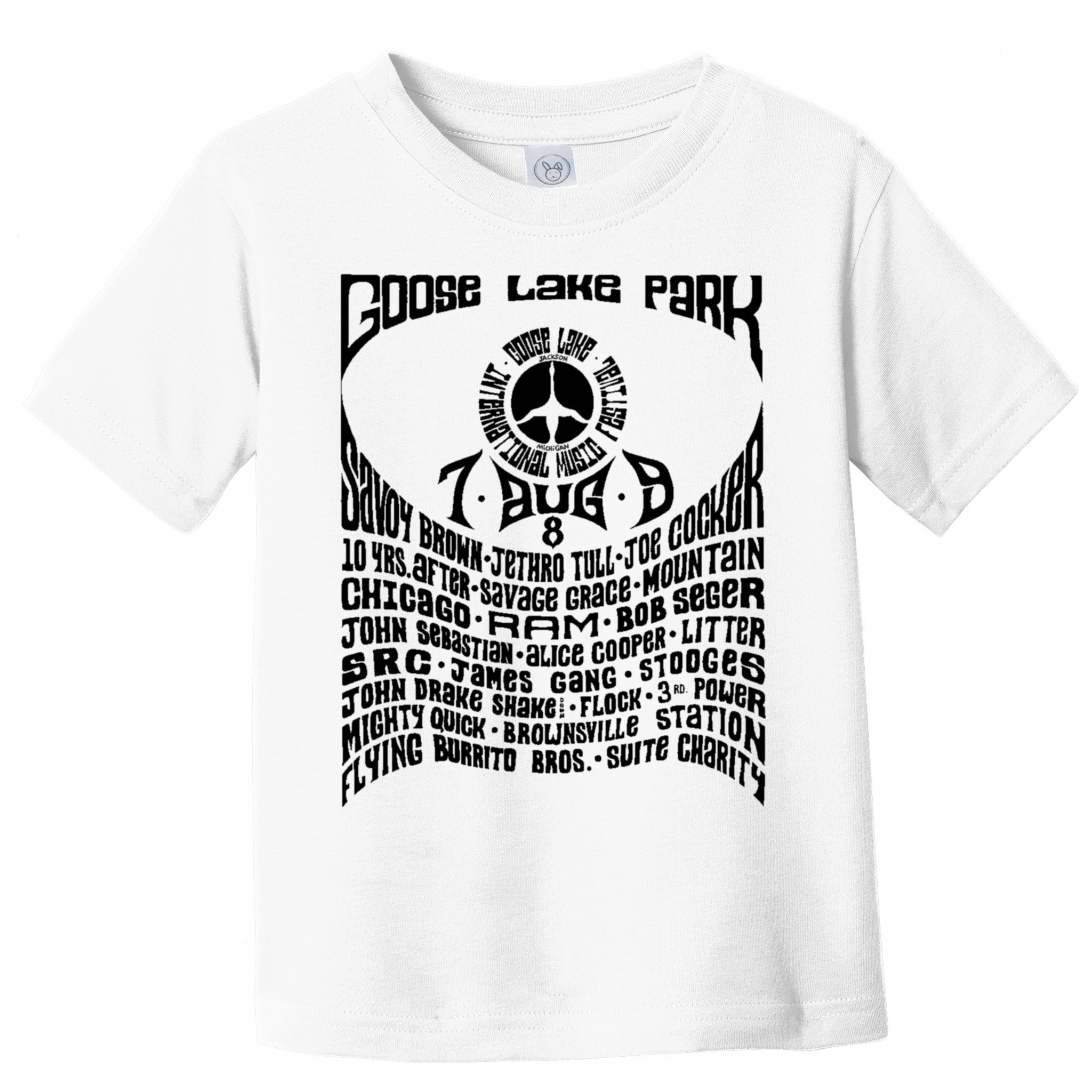 Goose Lake Music Festival Michigan 1970 Toddler T-Shirt