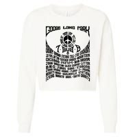 Goose Lake Music Festival Michigan 1970 Cropped Pullover Crew