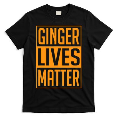 Ginger Lives Matter St Patricks Day Red Headed Men Women Tee T-Shirt