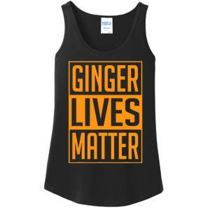 Ginger Lives Matter St Patricks Day Red Headed Men Women Tee Ladies Essential Tank