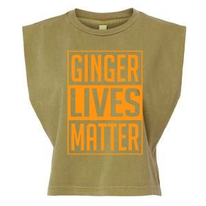 Ginger Lives Matter St Patricks Day Red Headed Men Women Tee Garment-Dyed Women's Muscle Tee