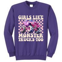 Girls Like Monster Trucks Too Sweatshirt