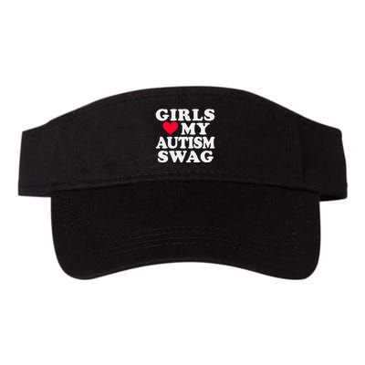 Girl Love My Autism Swag Funny Autistic Boy Awareness Visor