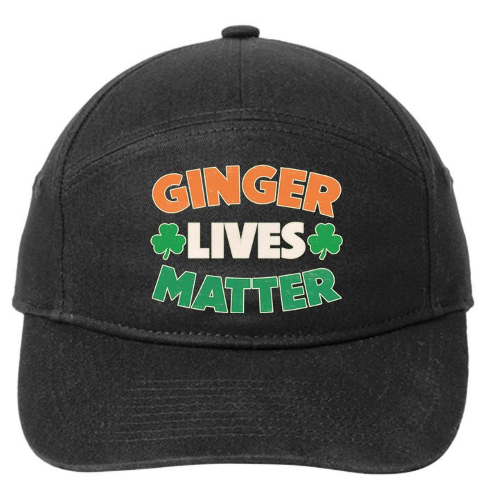 Ginger Lives Matter 7-Panel Snapback Hat