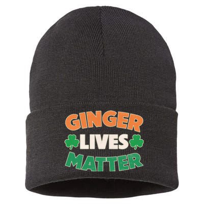 Ginger Lives Matter Sustainable Knit Beanie