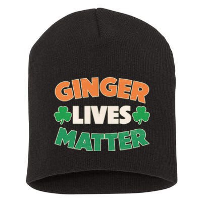 Ginger Lives Matter Short Acrylic Beanie