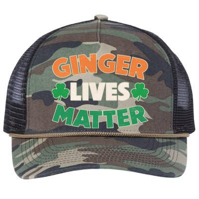 Ginger Lives Matter Retro Rope Trucker Hat Cap