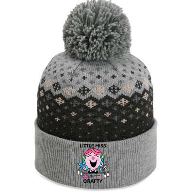 Groovy Little Miss Crafty Teacher The Baniff Cuffed Pom Beanie