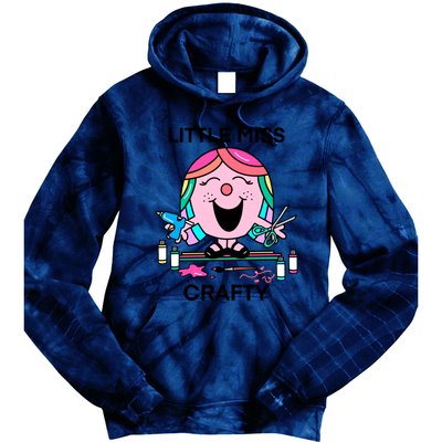 Groovy Little Miss Crafty Teacher Tie Dye Hoodie