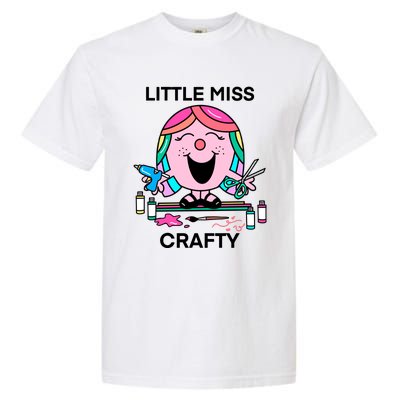 Groovy Little Miss Crafty Teacher Garment-Dyed Heavyweight T-Shirt