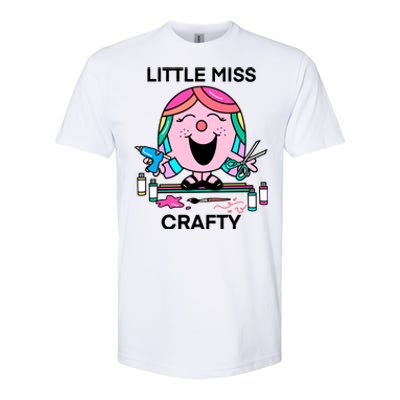 Groovy Little Miss Crafty Teacher Softstyle CVC T-Shirt