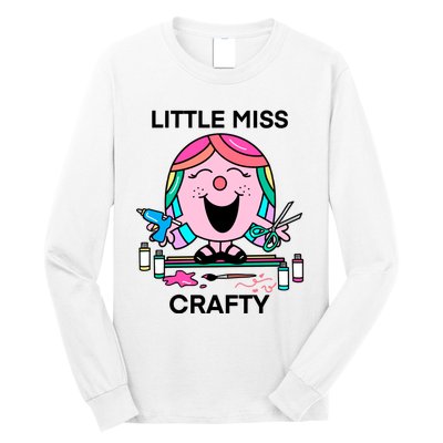 Groovy Little Miss Crafty Teacher Long Sleeve Shirt