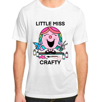 Groovy Little Miss Crafty Teacher Adult ChromaSoft Performance T-Shirt